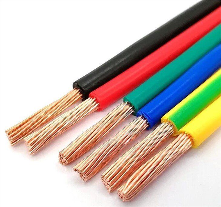 6mm pvc Solid multicore wire